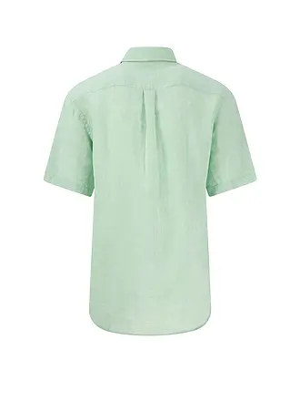FYNCH-HATTON | Chemise en lin coupe décontractée | hellgrün